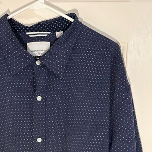 PD&C Button-Up Shirt 3XL, lightweight, stretch, breathable, Casual, smart, posh